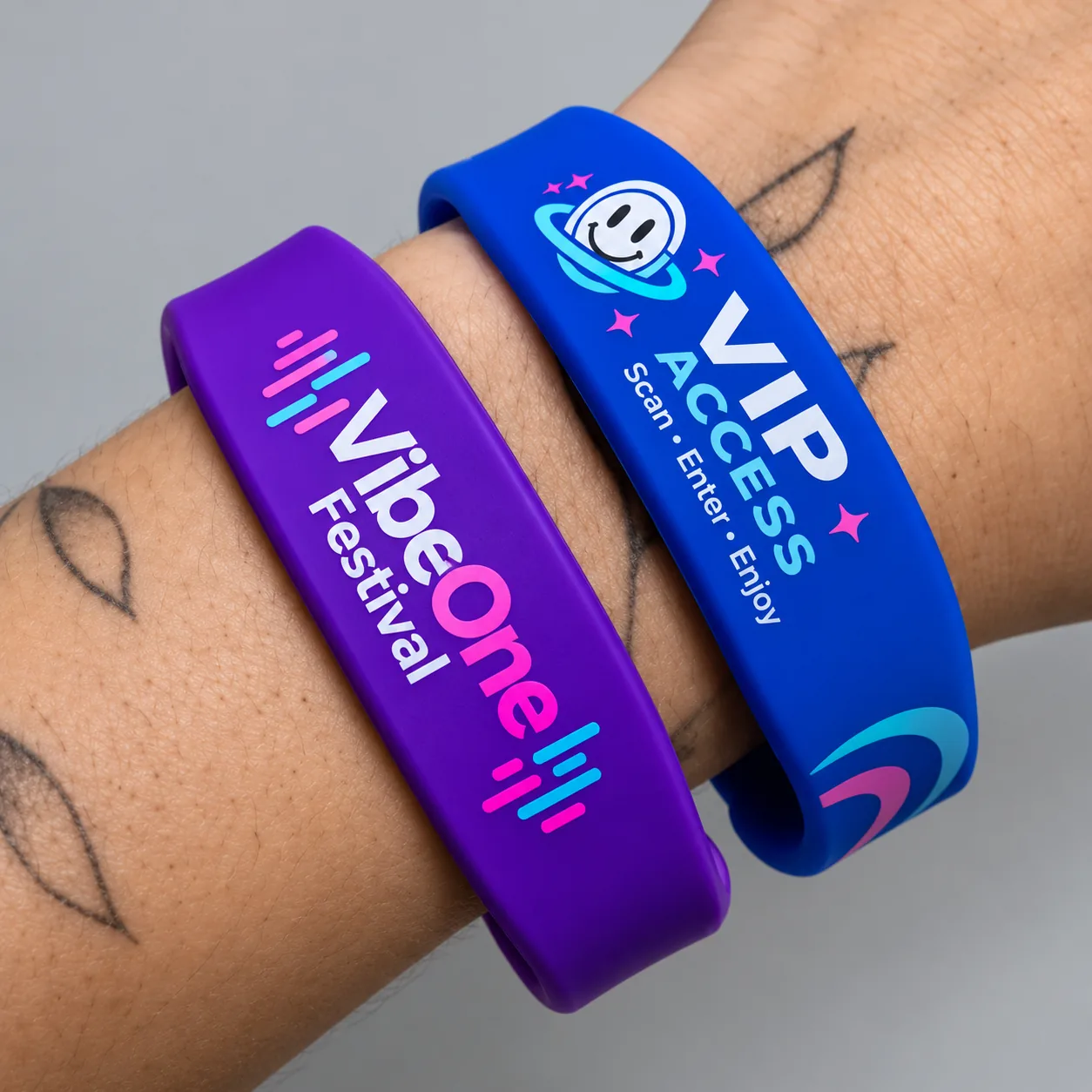Foto 4 de 4 — Pulseira Silicone MIFARE Vixcard — Vixcard