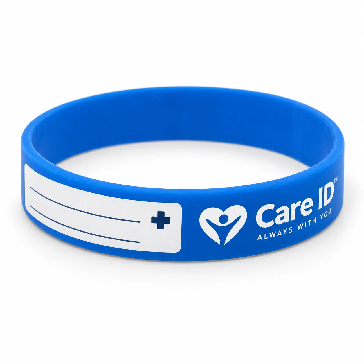 Foto 1 de 3 — Pulseira de Silicone com Espaço para Escrever Vixcard — Vixcard