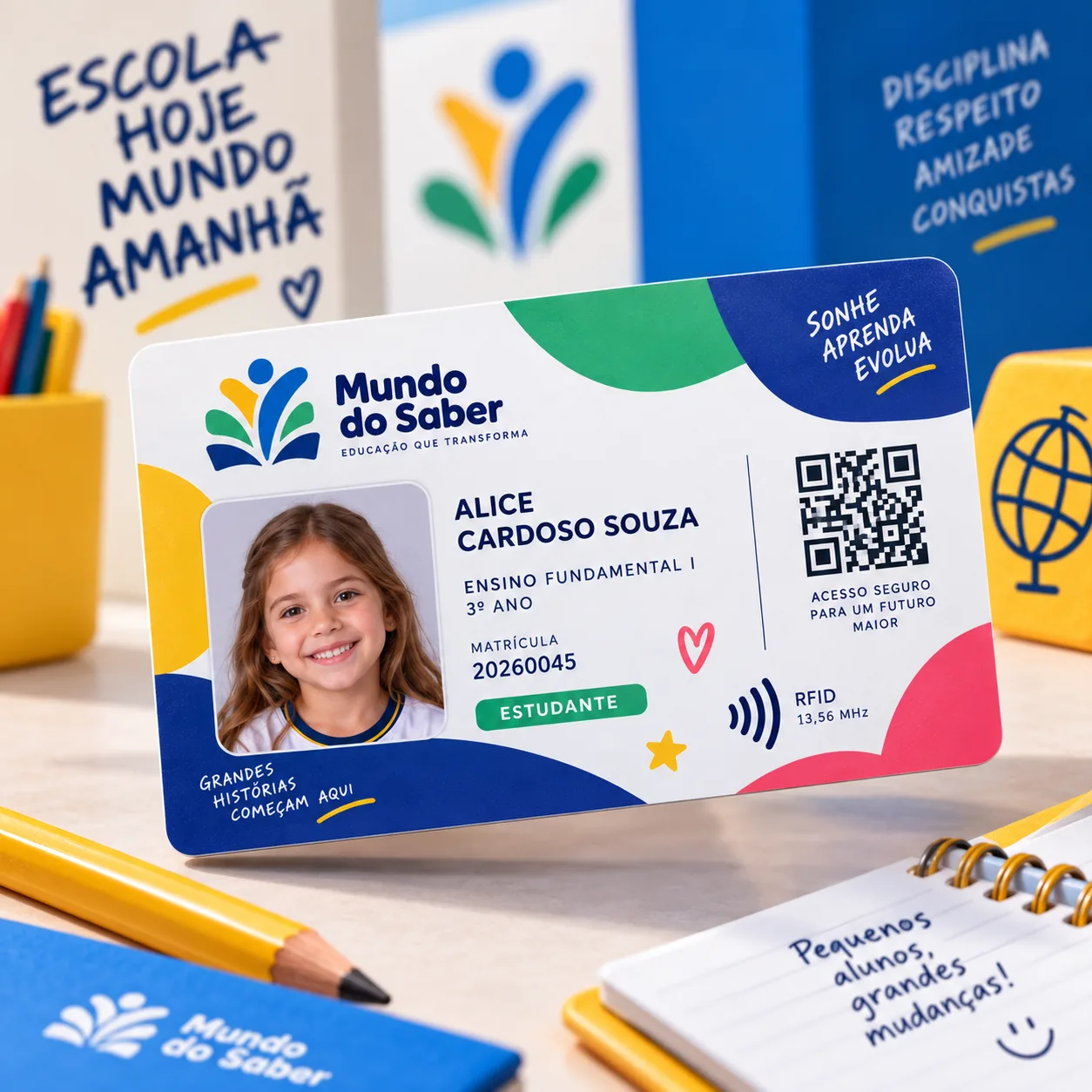 Carteirinha Estudantil em PVC — Vixcard