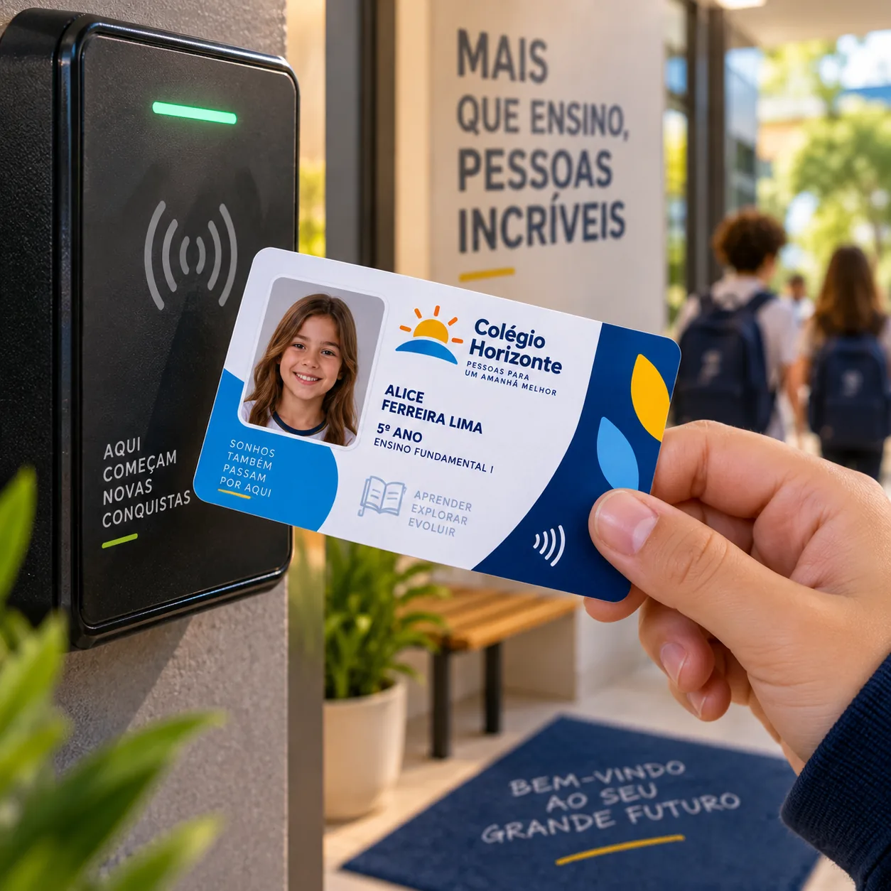 Foto 3 de 5 — Carteirinha Estudantil em PVC Vixcard — Vixcard