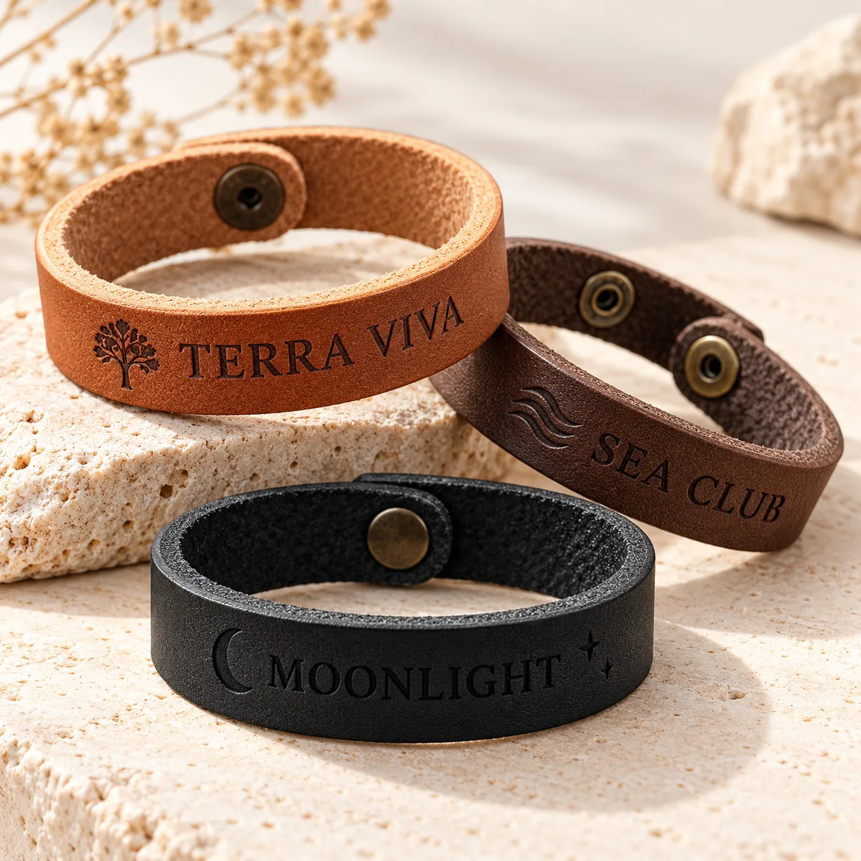 Foto 3 de 4 — Pulseira VIP em Couro Sintético Vixcard — Vixcard