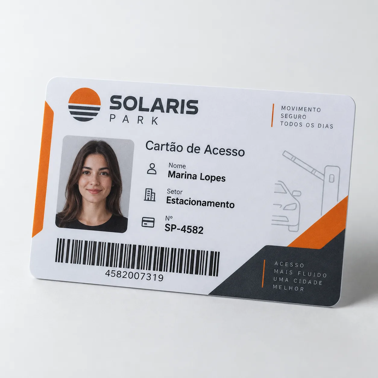Foto 1 de 3 — Cartão em PVC com código de barras Vixcard — Vixcard