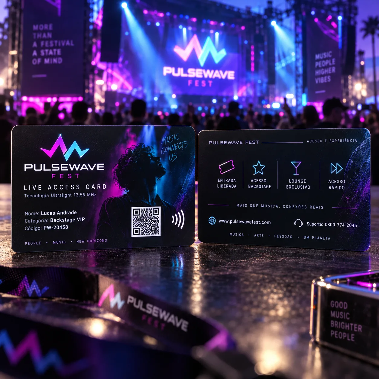 Foto 3 de 4 — Cartão Ultralight Vixcard — Vixcard