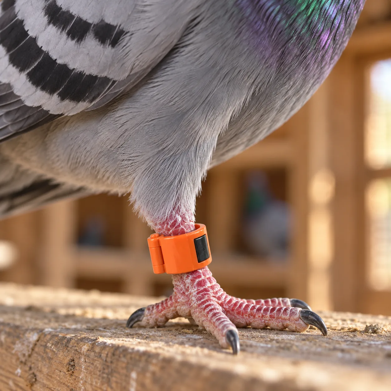 Foto 2 de 3 — Anilha RFID para Aves Vixcard — Vixcard