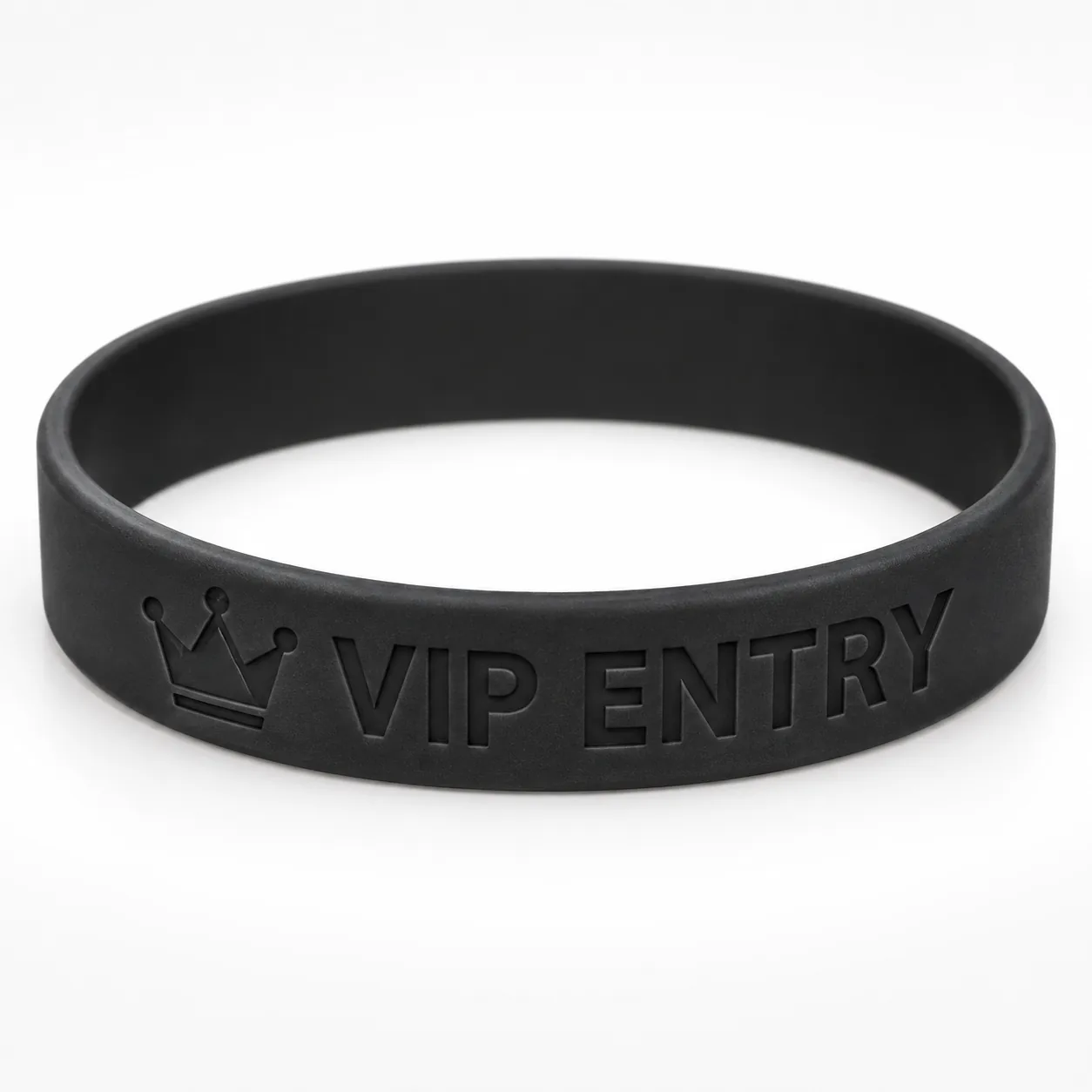 Foto 3 de 3 — Pulseira de Silicone com Gravação em Baixo Relevo Vixcard — Vixcard