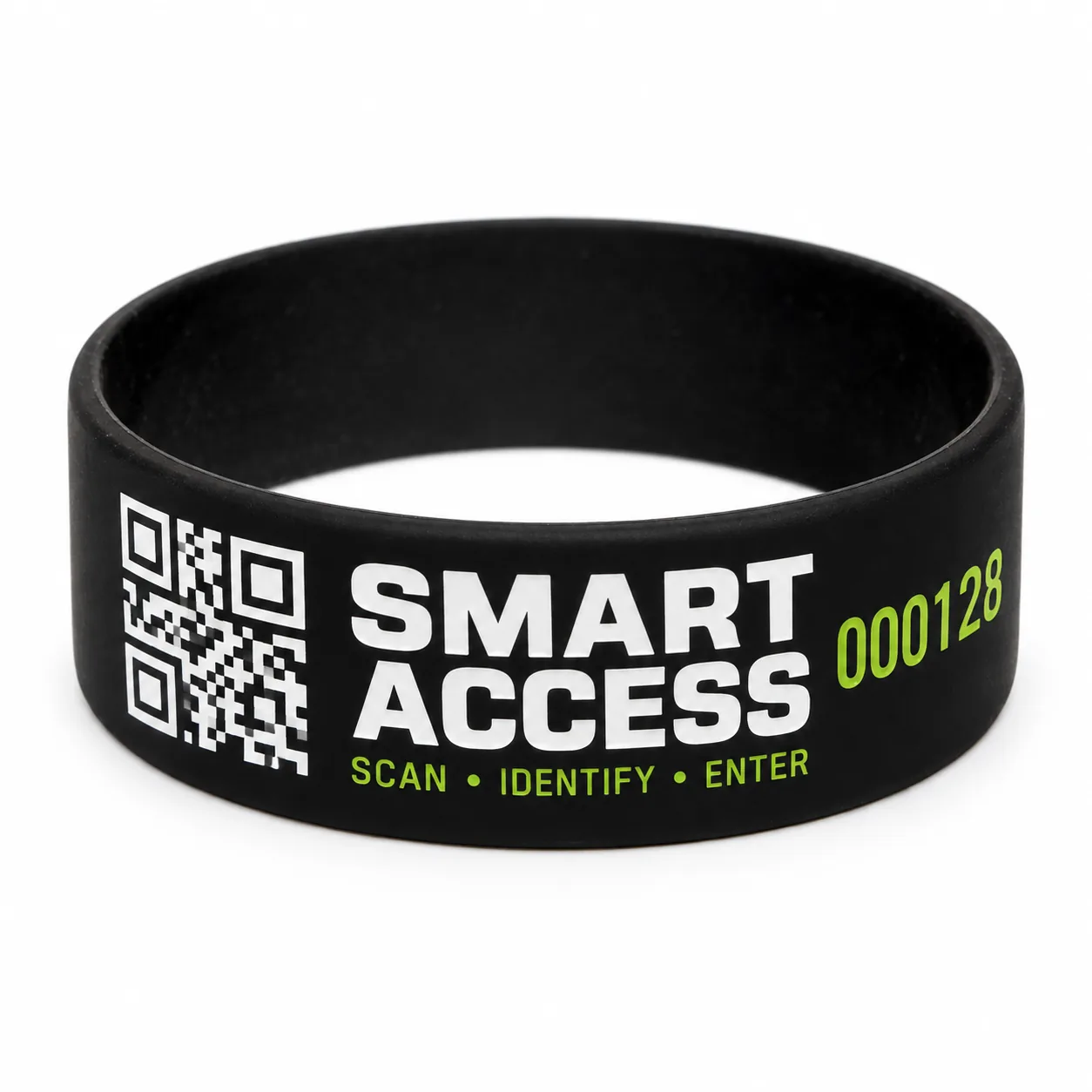 Foto 2 de 3 — Pulseira Larga com Impressão Digital HD Vixcard — Vixcard