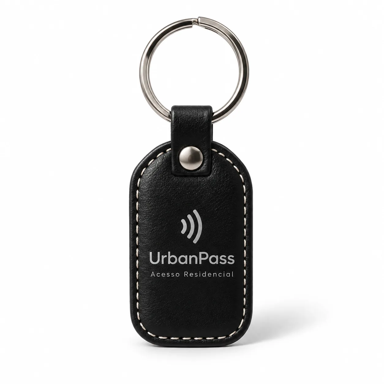Foto 2 de 4 — Chaveiro de Couro NFC Vixcard — Vixcard