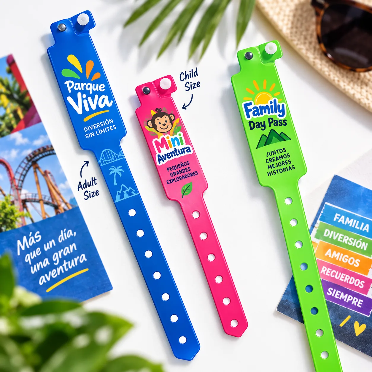 Foto 1 de 3 — Pulseira Vinil Personalizada Vixcard — Vixcard